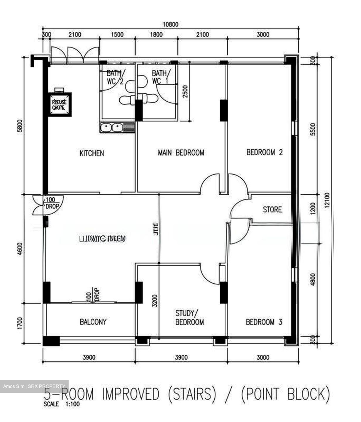 Blk 440 Hougang Avenue 8 (Hougang), HDB 5 Rooms #616552401